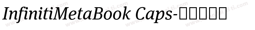 InfinitiMetaBook Caps字体转换